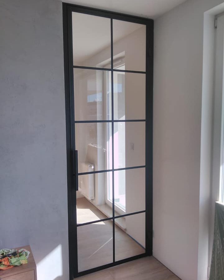 drzwi loft Gdynia drzwi z metalu i szkła